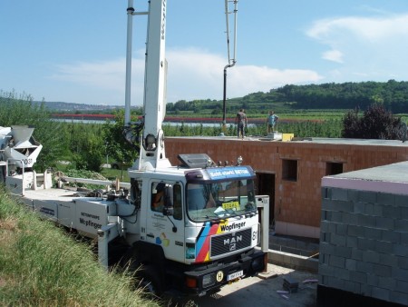 Beton der Firma Wopfinger